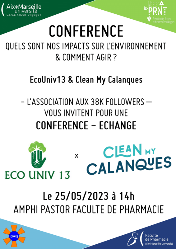 [Conférence] - Quels sont nos impacts sur l'environnement & comment agir ?